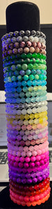 Hot multicolor glass beaded bracelets