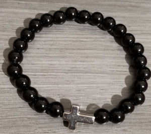 Men's cross bracelet