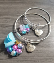 Load image into Gallery viewer, Mother and daughter charm bracelet
