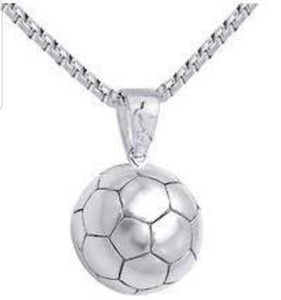 Gold/Silver 3D Sports Necklace for Men and Women