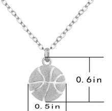 Load image into Gallery viewer, Gold/Silver 3D Sports Necklace for Men and Women
