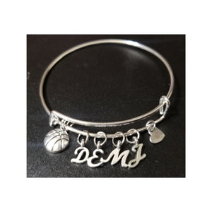 Name Charm Bracelet